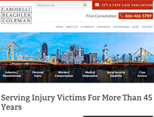 Tablet Screenshot of cbmclaw.com